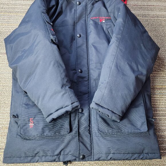 Vintage Y2K FUBU Down Feather Puffer Jacket Coat (L) - Picture 7 of 10